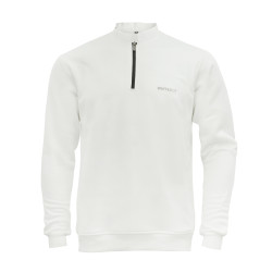 Whitedot Off White Zip Up Full Sleeves Cricket Jumper